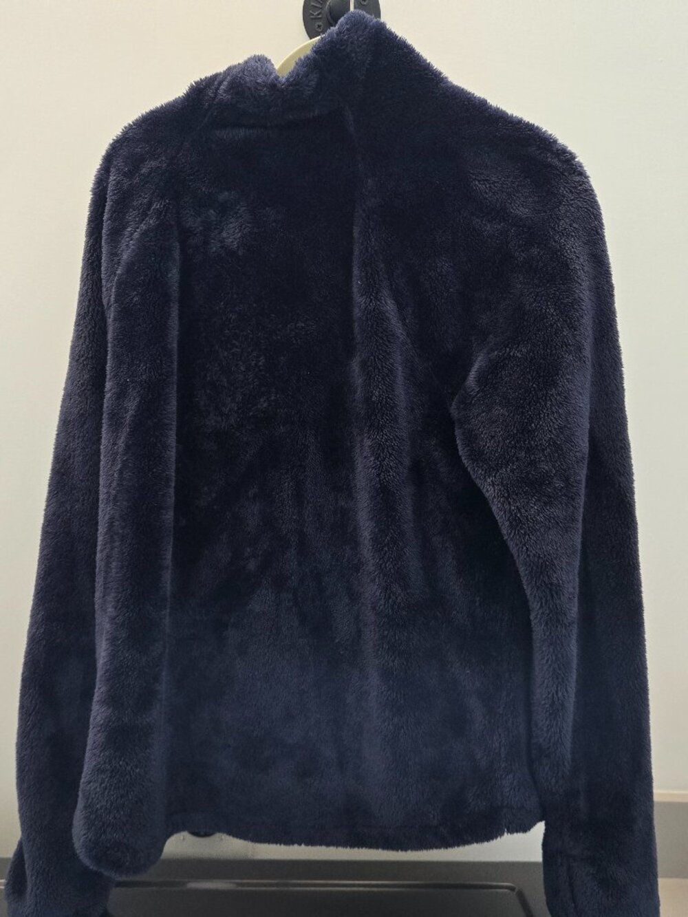JoyLab High Pile Fleece Pullover Large Dark Blue